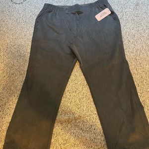 Allison Daley Women’s Pull Up Corduroy Elastic Waist Pants